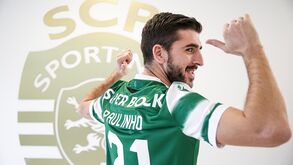 «Finalmente consegui chegar onde queria»: Paulinho já fala como jogador do Sporting