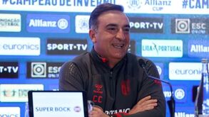 Carlos Carvalhal: «Vamos completar a primeira volta com um registo impressionante»