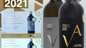 Reconhecimentos de excelência aos vinhos da Adega da Vermelha