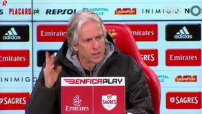 Jorge Jesus: «Não ganhei troféus da carica. No Mundo todos sabem o meu valor como treinador»