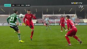 Ricardo Esgaio fez assim o seu primeiro golo de sempre ao serviço do Sporting