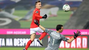 Benfica a vencer no Dragão: foi assim que Grimaldo abriu o marcador