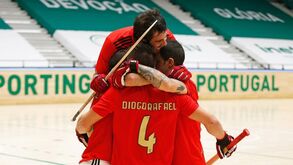 Benfica supera Sanjoanense e sobe ao terceiro lugar no campeonato