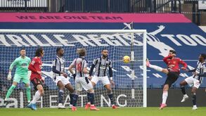 A crónica do WBA-Manchester United, 1-1: Bruno Fernandes merecia mais