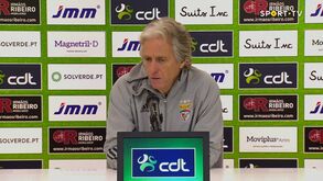 Jorge Jesus: «Penáltis? O tempo não volta atrás»