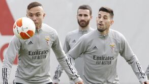 O onze provável do Benfica frente ao Arsenal