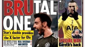 Bruno Fernandes é o... 'Brutal One': internacional português em grande destaque na imprensa