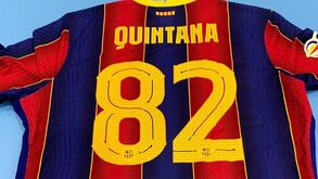 Quintana 'joga' pelo Barcelona: a sentida homenagem de Luís Frade