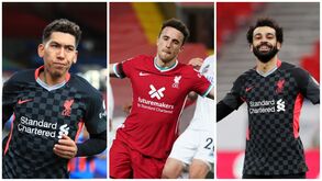 Revelados os salários dos jogadores do Liverpool: Diogo Jota é o 12.º mais bem pago