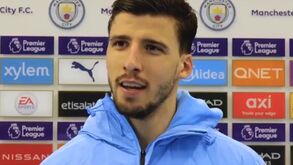 Rúben Dias radiante com estreia a marcar no City: «Temos que ir com tudo em todos os jogos»