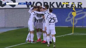 Cristiano Ronaldo não pára de marcar: português abriu assim o marcador diante do Verona