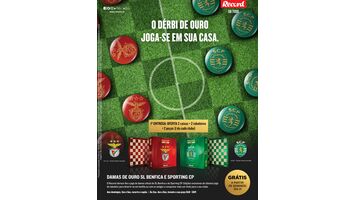 Craques de Sporting e Benfica já têm as damas de ouro: grátis com o Record,  a partir de hoje - Iniciativas - Jornal Record