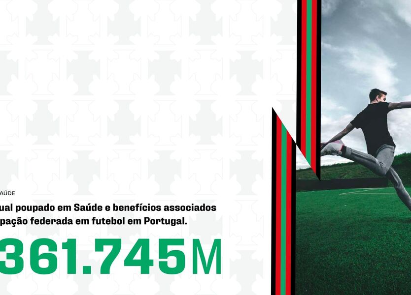 Futebol com impacto social de 1,67 mil milhões de euros em Portugal,  segundo um estudo – Observador