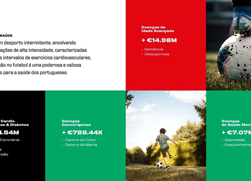 Futebol com impacto social de 1,67 mil milhões de euros em Portugal,  segundo um estudo – Observador