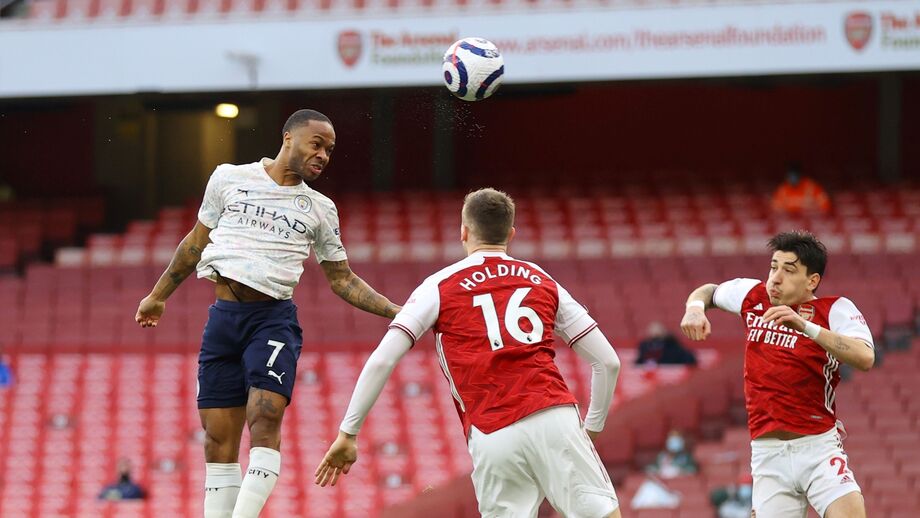Arsenal-Man. City, 0-1: Sterling aproveita erro dos gunners