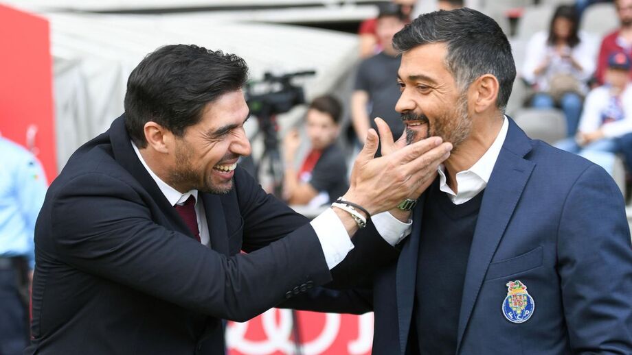 Sérgio Conceição foi um dos técnicos lusos a dar os parabéns a Abel Ferreira 