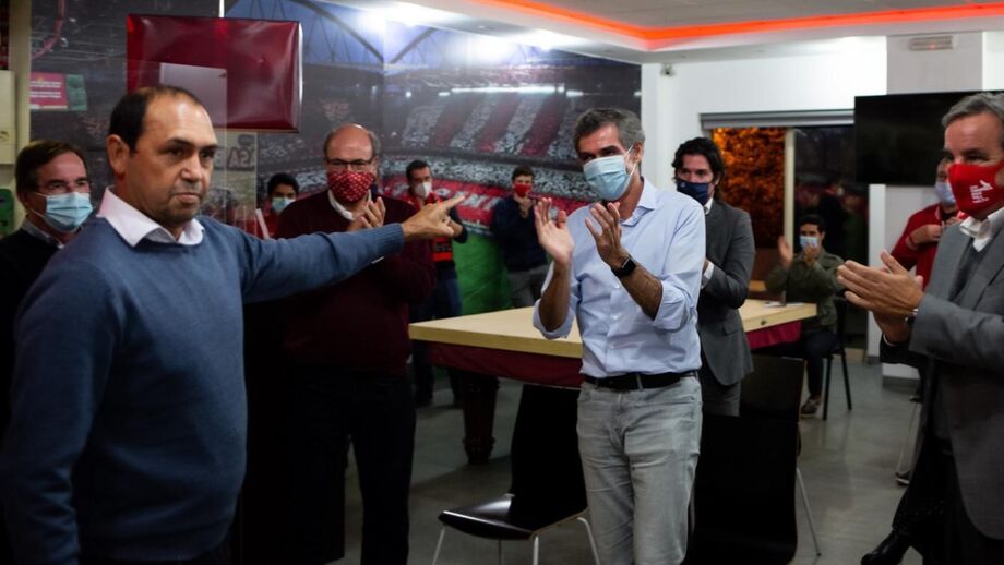 Brasileiro foi apoiante do candidato nas últimas eleições do Benfica