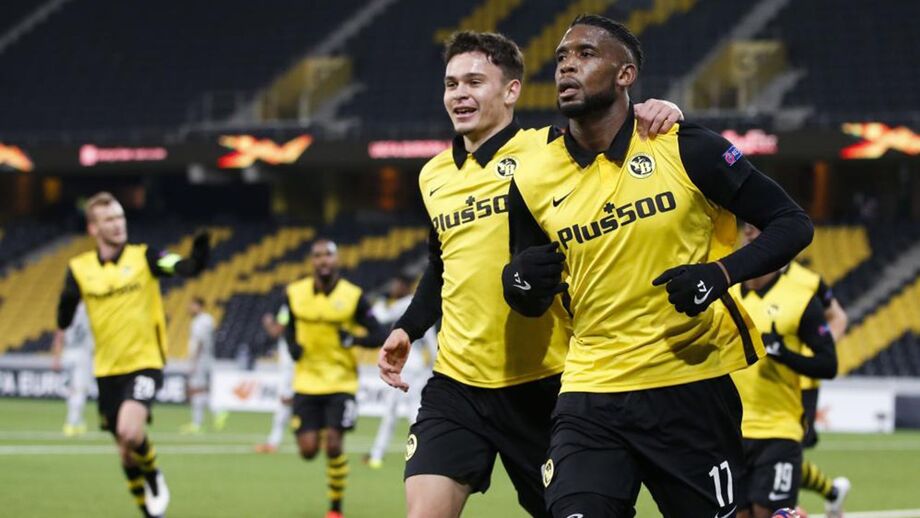 Young Boys-Bayer Leverkusen contribuiu com sete golos