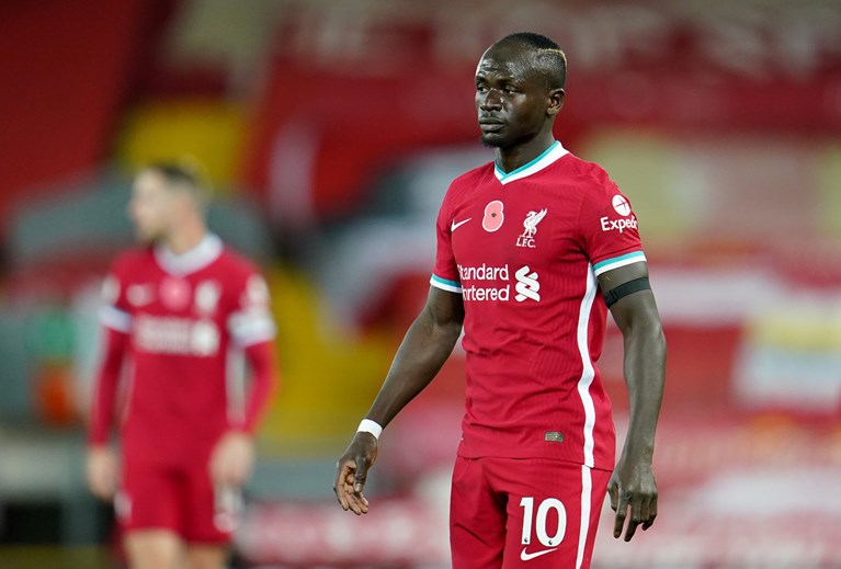 9. Sadio Mané - Semanal: 115.318 miles de euros;  Anualmente: 6M €