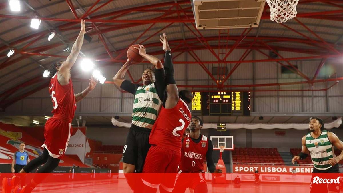 Basquetebol : Sporting vence o Benfica por 87-75 em jogo da 23ª jornada