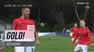Grimaldo cruzou e Seferovic não perdoou: foi assim que o Benfica abriu o marcador diante do Belenenses SAD