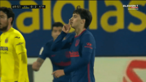 Silêncio que João Félix marcou