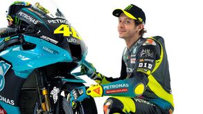 As novas cores de Valentino Rossi: serão as últimas no MotoGP?