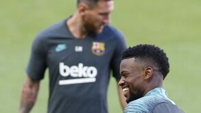 Nélson Semedo: «Nunca vi Messi marcar um livre no treino. Nunca!»