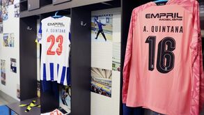FC Porto mostra imagens da homenagem a Alfredo Quintana