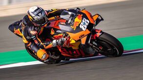 Miguel Oliveira não pilotava uma MotoGP desde novembro: «Soube bem voltar a sentir as sensações»