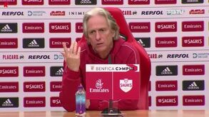 Jesus: «Quando jogam com o Benfica só oiço os treinadores 'mata, mata, mata...' Mas mata o quê?»