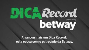 Arrancou mais um Dica Record, esta época com o patrocínio da Betway