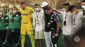 Palmeiras cria vídeo de meia hora com Abel a gritar... 