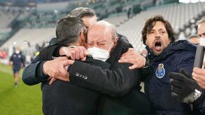 Apuramento do FC Porto deixou Pinto da Costa emocionado como poucas vezes se viu