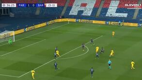 Messi marcou assim um dos melhores golos desta edição da Liga dos Campeões