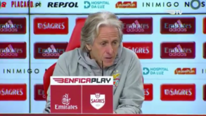 Jorge Jesus: «Agora vamos jogar de semana a semana»