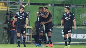 O golo de Tiago Tomás que deu a vitória ao Sporting em Tondela