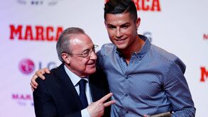 Espanhóis dizem que Florentino Pérez propôs a Ronaldo o regresso ao Real Madrid em 2019