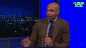Thierry Henry voltou ao papel de comentador e demonstrou estar em grande forma
