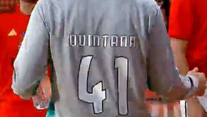 Guarda-redes de andebol do Benfica joga com o nome de Quintana nas costas