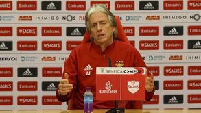 Jorge Jesus: «Formação? No ano passado jogava o que foi para o City, mais nada»