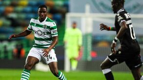 Dário Essugo é o mais jovem de sempre a jogar pelo Sporting e chora no final da partida