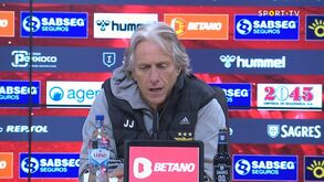 Jorge Jesus prevê futebol como basquetebol e andebol: «Ando a dizer isto há três anos...»