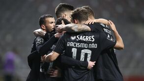 O resumo do Sp. Braga-Benfica: os golos, os casos e outros lances