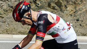 Rui Costa atropelado por moto na Volta à Catalunha