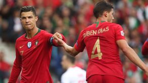 Rúben Dias: «Não seria nada mau se um dia fosse agente do Cristiano Ronaldo...»