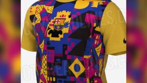 Nova camisola do Barcelona causa controvérsia