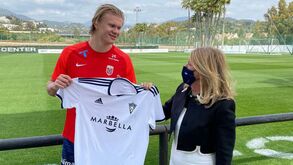 Todos atrás de Haaland e o Marbella a 'jogar na antecipação'...