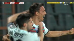 João Palhinha marca e tranquiliza Portugal no Luxemburgo: veja o golo