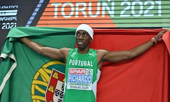 Pichardo Sagra Se Campeao Da Europa De Triplo Salto Em Pista Coberta Atletismo Jornal Record